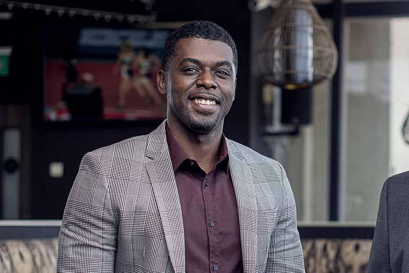 A portrait of Amadou Daffe, CEO of Gebeya.