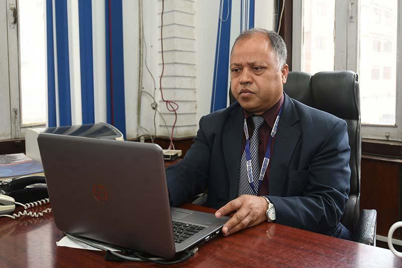 Ashbin Kumar Pudasaini a contracté le virus COVID-19 lors de la première vague de la pandémie.