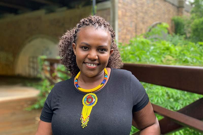 Daisy Serem, Communications Officer at IFC.