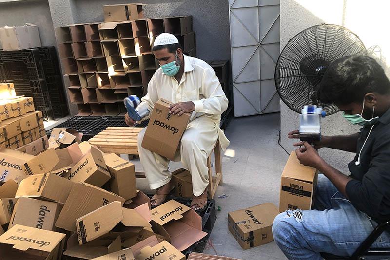 Sales at the online pharmacy Dawaai spiked after the coronavirus outbreak.