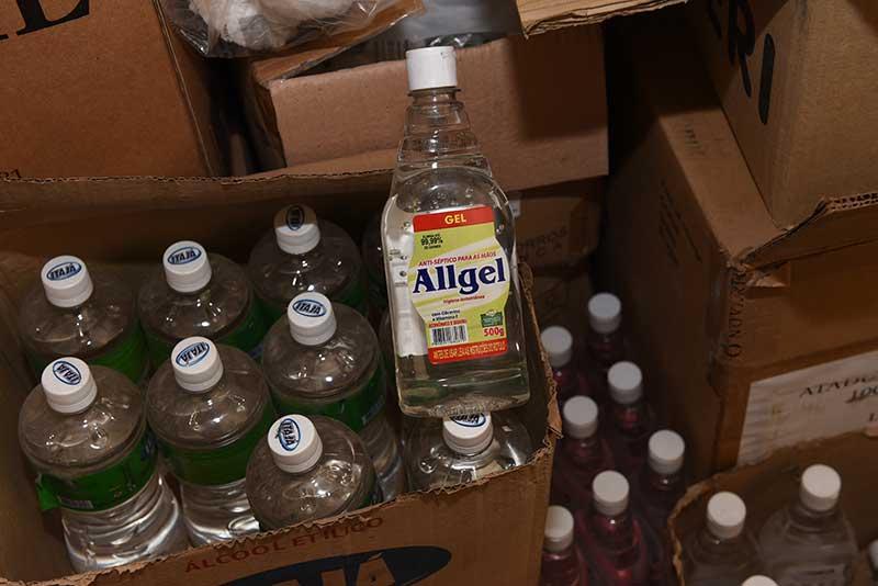 Jalles Machado's hand sanitizer was sold to hospitals, public agencies and businesses, and donated to local communities.