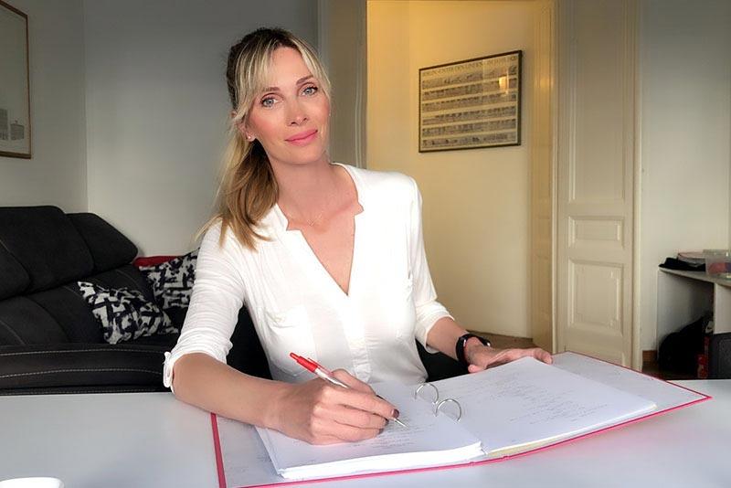 Ivana Nikolić in her office at TELS Europe.