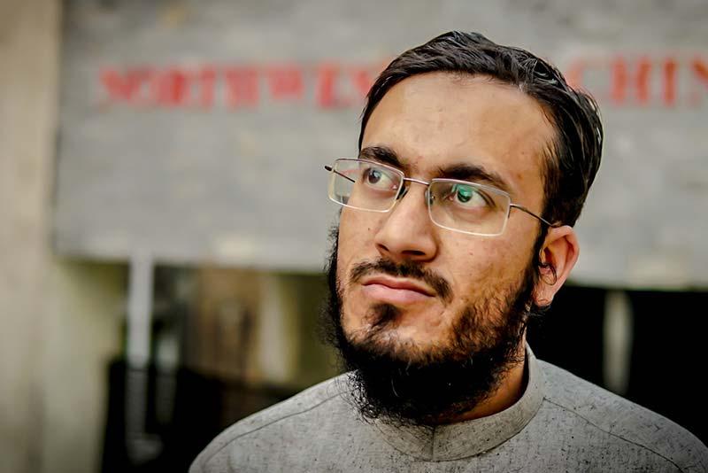 Arifullah, a medical officer at North West General Hospital who treats COVID-19 patients in the Intensive Care Unit.