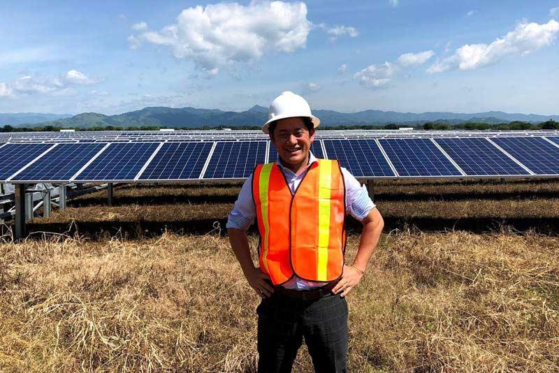 Yuichiro Inoue at a project site.
