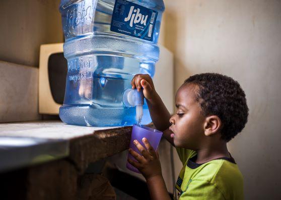Jibu franchised drinking water treatment