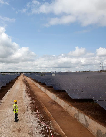 Solar panels at the Bangweulu Solar Photovoltaic Plant during the opening ceremony by Zambia President Edgar Lungu in Lusaka, Zambia , Monday 11 March 2019.In July 2015, Zambia’s Industrial Development Corporation (IDC) signed an agreement with IFC to explore development of two large-scale solar projects through Scaling Solar.  The competitive auction organized through the program attracted 48 solar power developers, seven of whom submitted final proposals, and the bids yielded the lowest solar power tariffs in Africa to date.Enel Green Power (EGP) has initiated construction works on a 34MW Ngonye solar photovoltaic (PV) plant in Zambia.The solar PV plant will be the first to be built by Enel in the southern African country.Located in Lusaka South Multi-Facility Economic Zone, the PV facility is part of the World Bank Group’s Scaling Solar programme carried out by Zambia’s Industrial Development Corporation (IDC).Photo/Karel Prinsloo/IFC