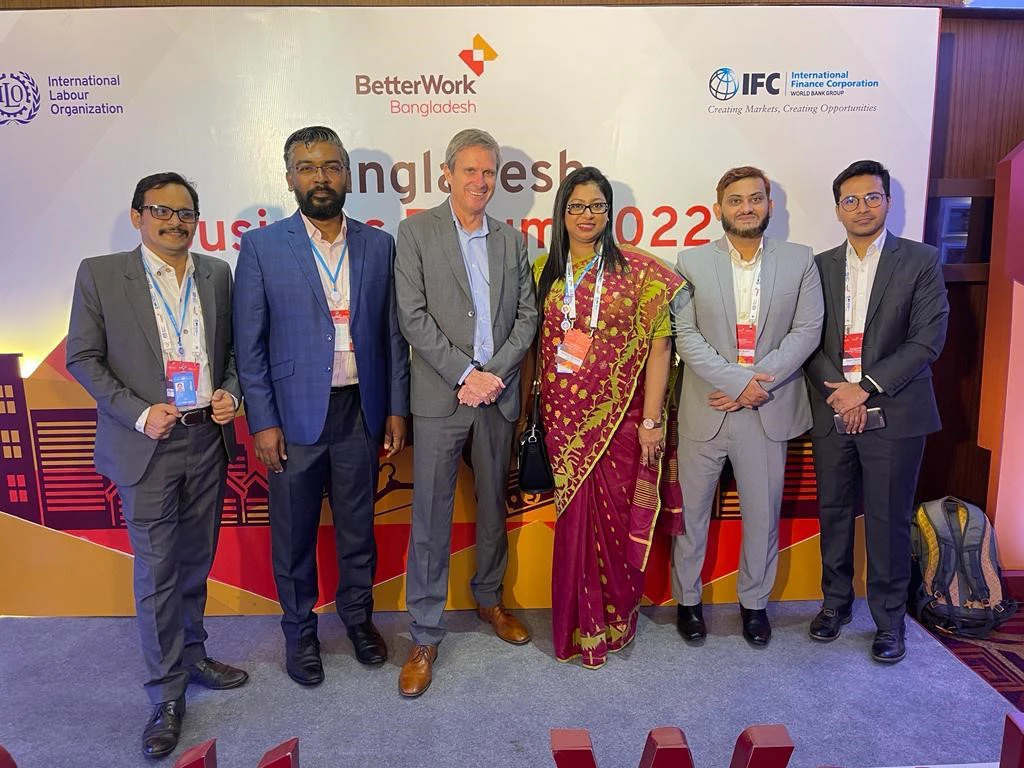 Conor Boyle at Better Work Business Forum in Dhaka, Bangladesh in November, 2022.